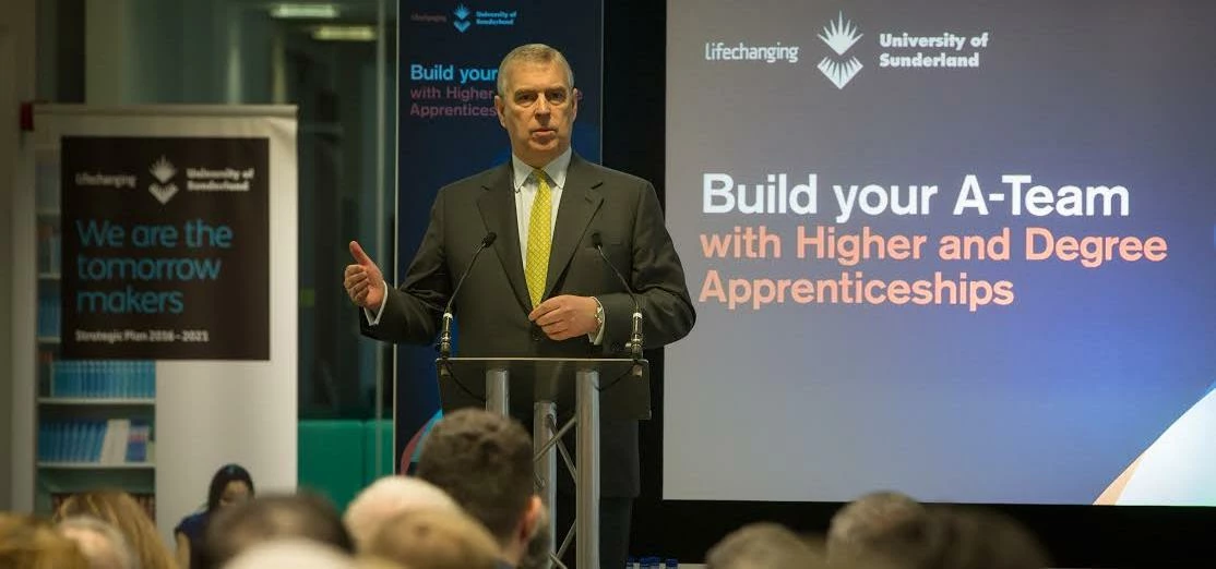 HRH The Duke of York launches the new programme
