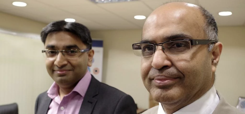 Dave Chunilal, technical director and Bob Chunilal, managing director