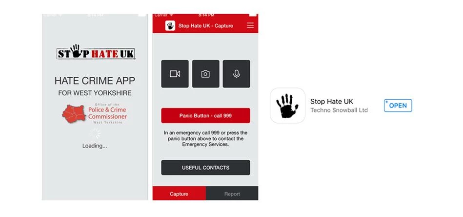Stop Hate UK's new West Yorkshire Hate Crime App