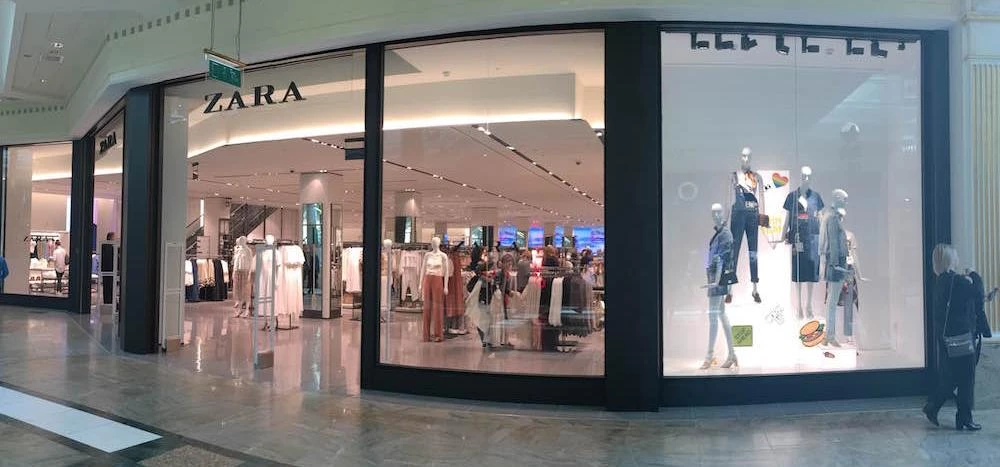 The new Zara store