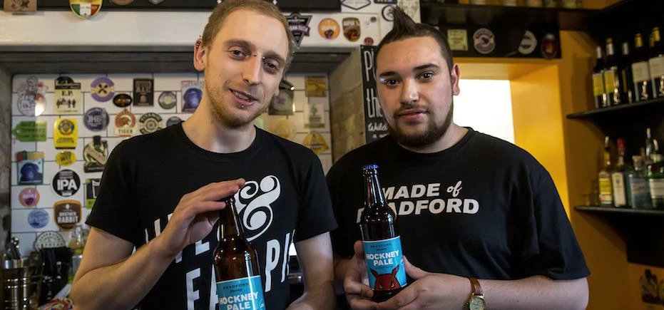 Bradford Brewery is now bottling it's cask ales. 