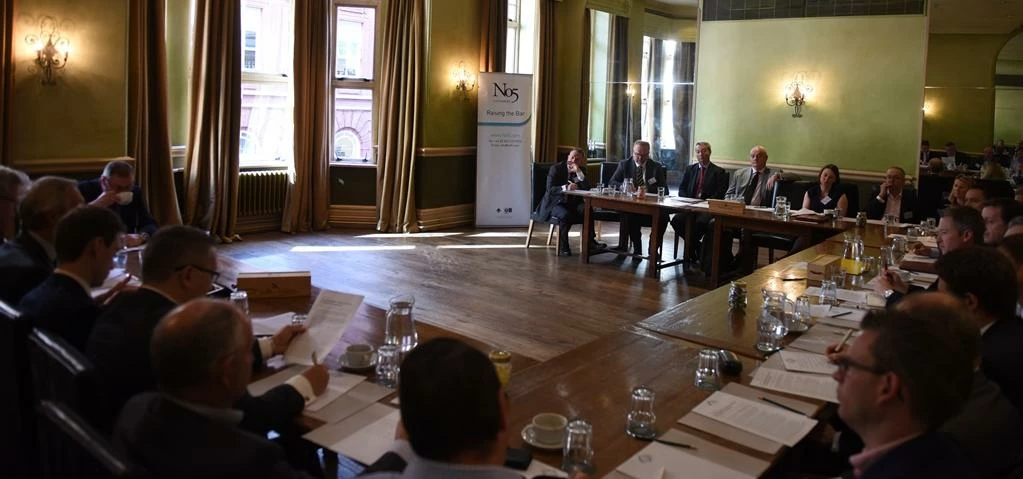 Planning professional take part in a round table Brexit event hosted by No5 Chambers