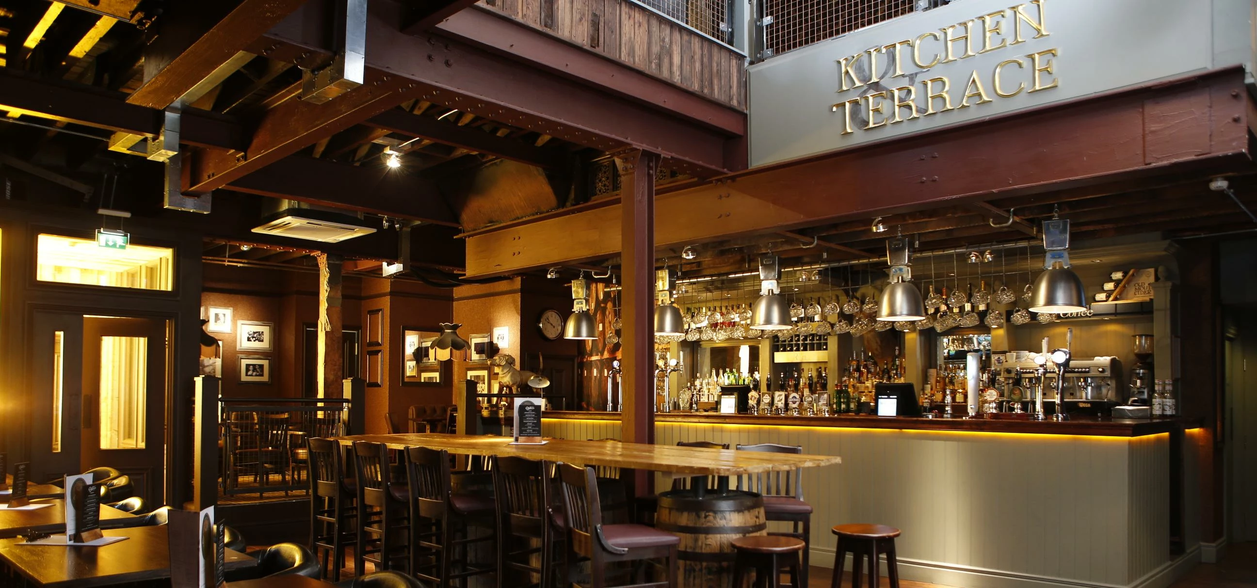 City Tavern's urbanly stylish interior