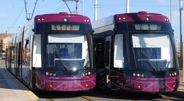 Blackpool trams