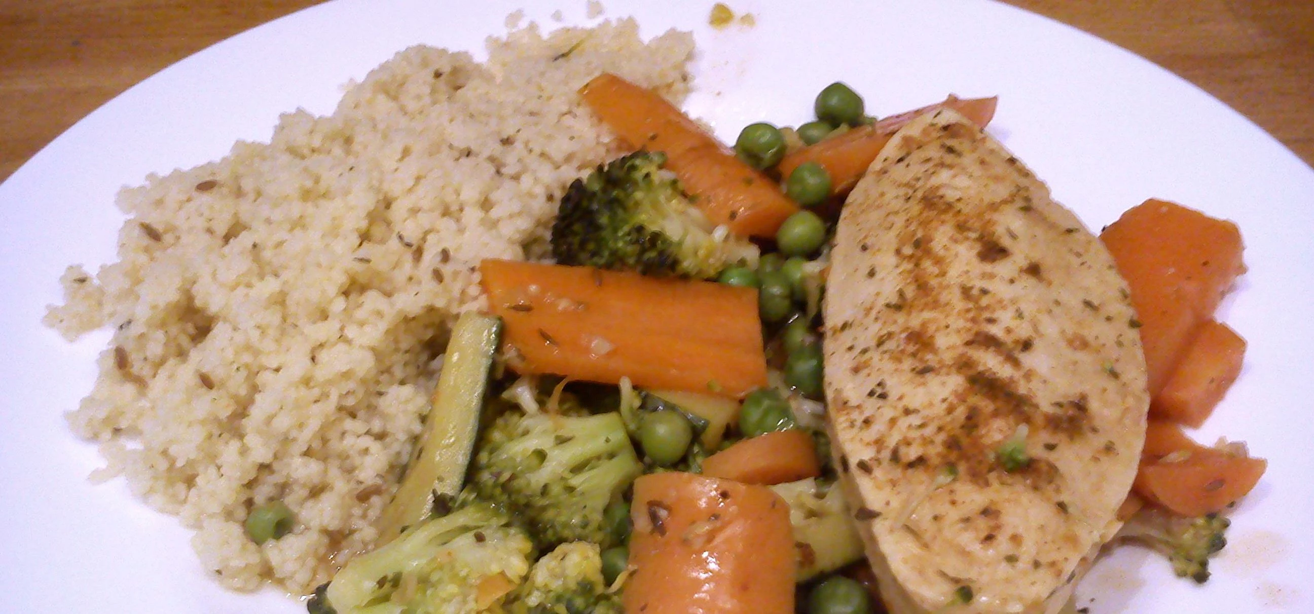 Quorn and vegetable tagine with cous-cous