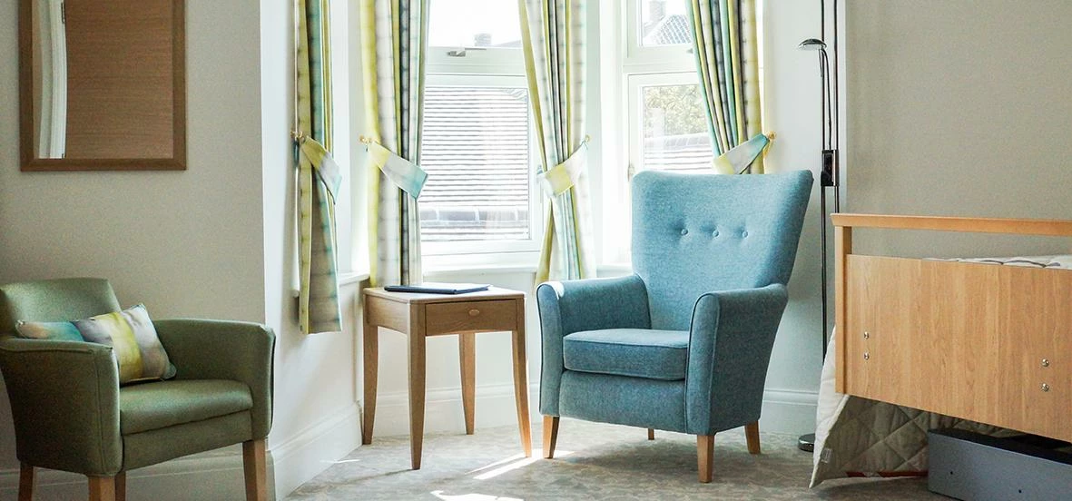 Shackletons healthcare furniture provides comfort.