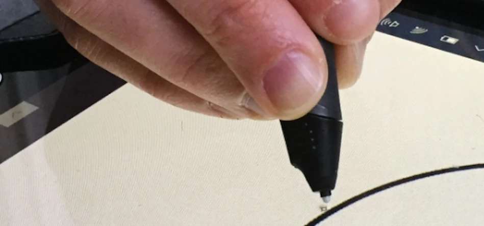 Could this pen be the future of Parkinson's diagnosis? Photo courtesy of Manus Neurodynamica Twitter