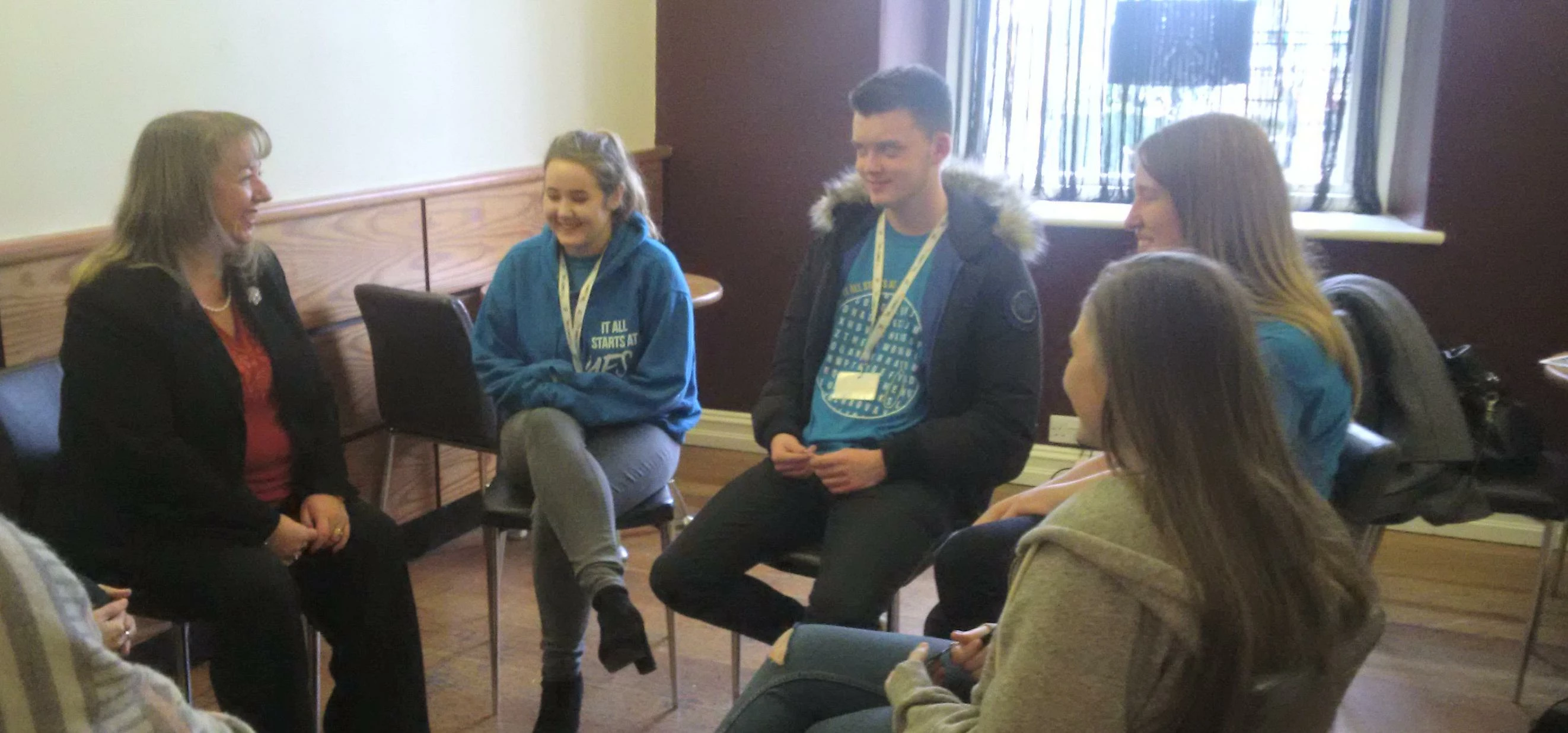 Sharon Hodgson MP spoke to local National Citizen Service (NCS) graduates at the Sunderland visit.