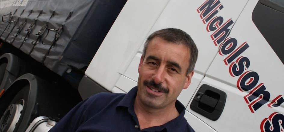 David Nicholson, Managing Director of Billingham-based Nicholson’s Transport.