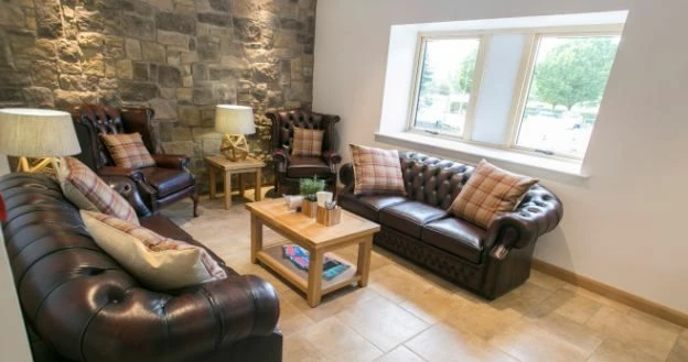 The café at The Mill