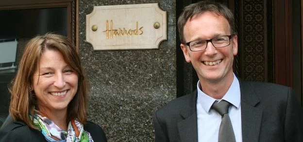 Richard Lane pictured with Jan Skene