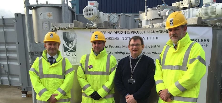 Jamie Ashton (Projex Solutions Ltd), Craig Kitching (Projex Solutions Ltd), Brian Lawson (Head of Pr