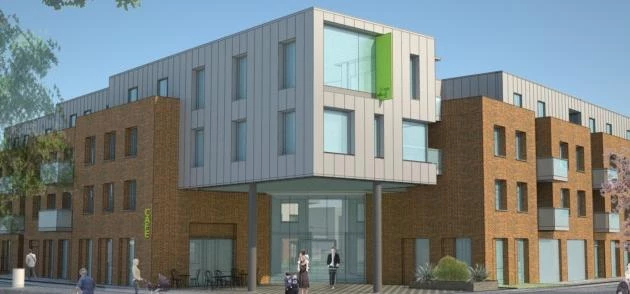 Artist impression of Protheroe House project