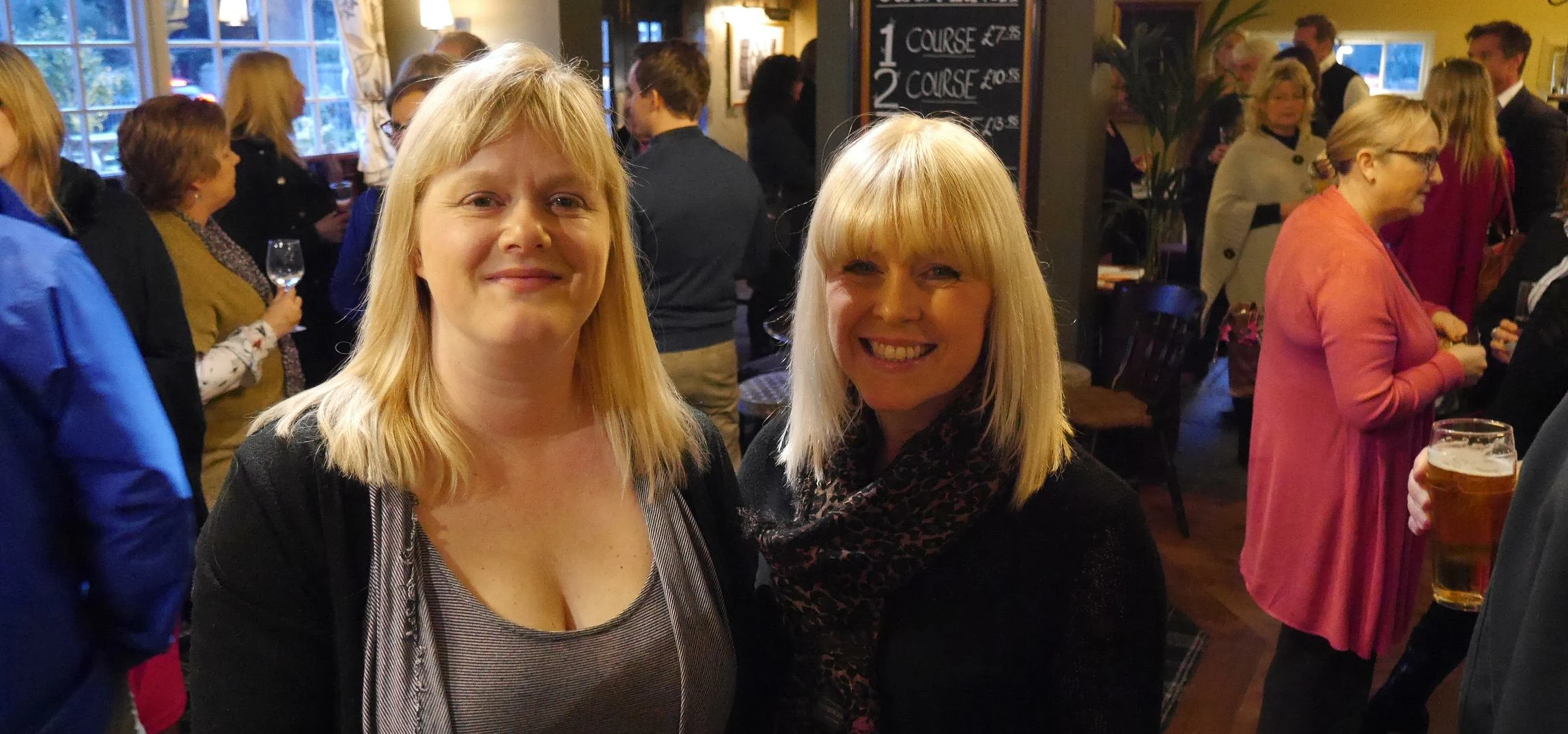 Sue Thompson and Anna Addison