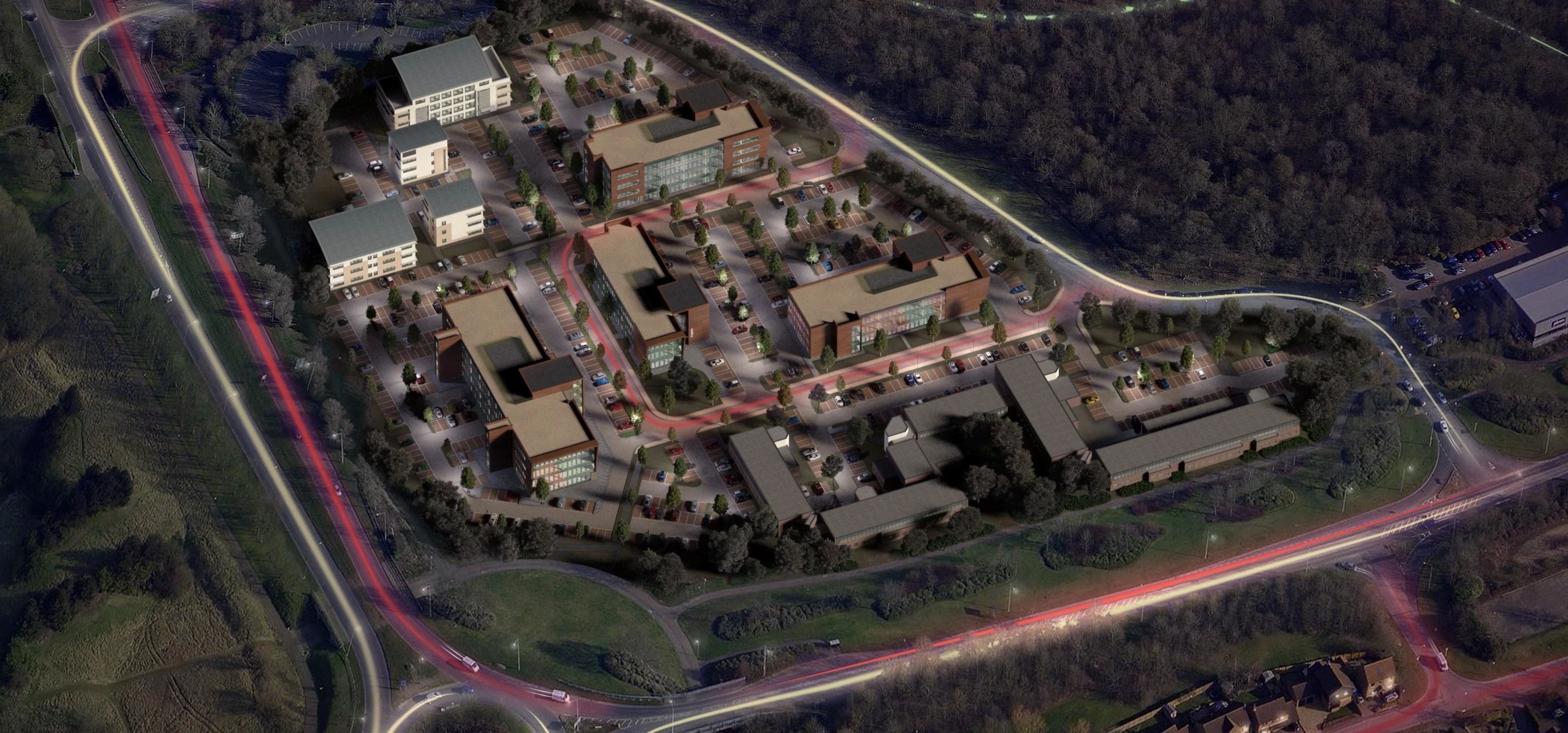 Woodlands Business Park in Milton Keynes gets the green light for new masterplan implementation and