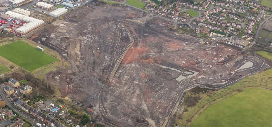 The North Gawber development in Barnsley. 