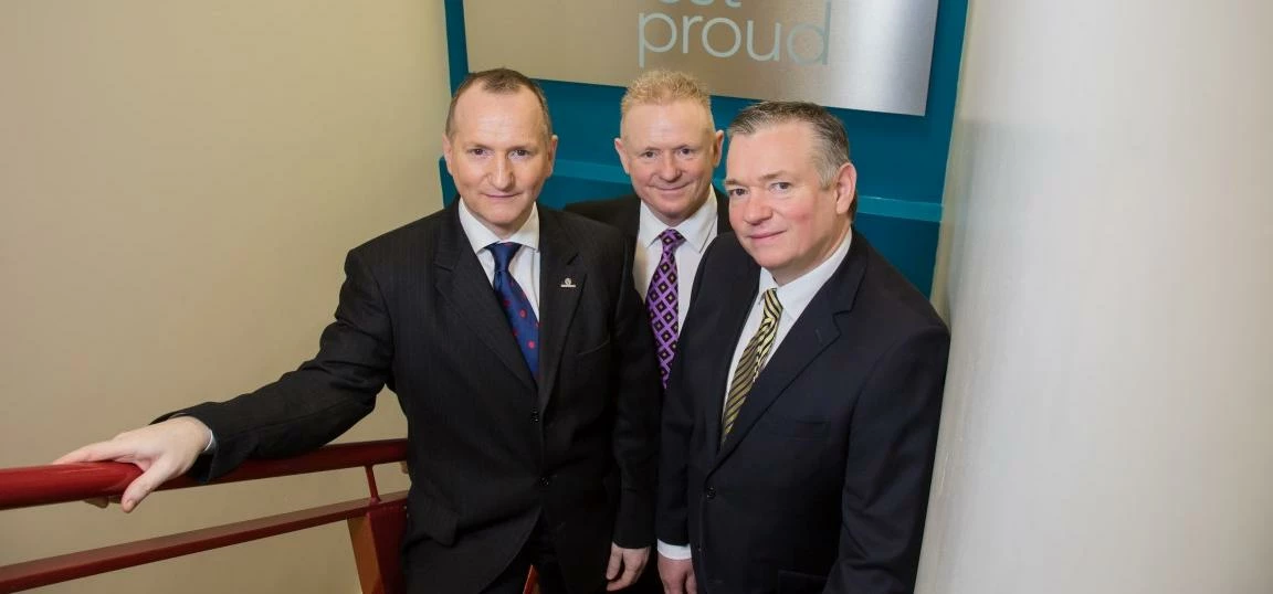 John, Peter and David Smyth, Directors of Swansway Group