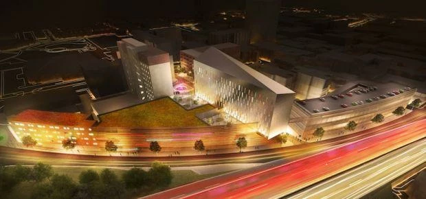 Artist impression of the proposed casino