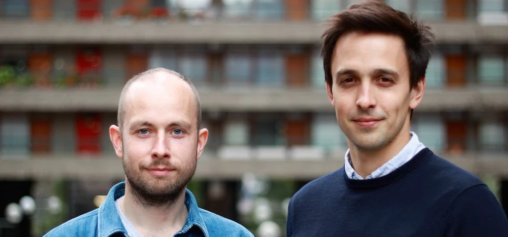 Bricklane.com's founders Tom Cavill and Simon Heawood.