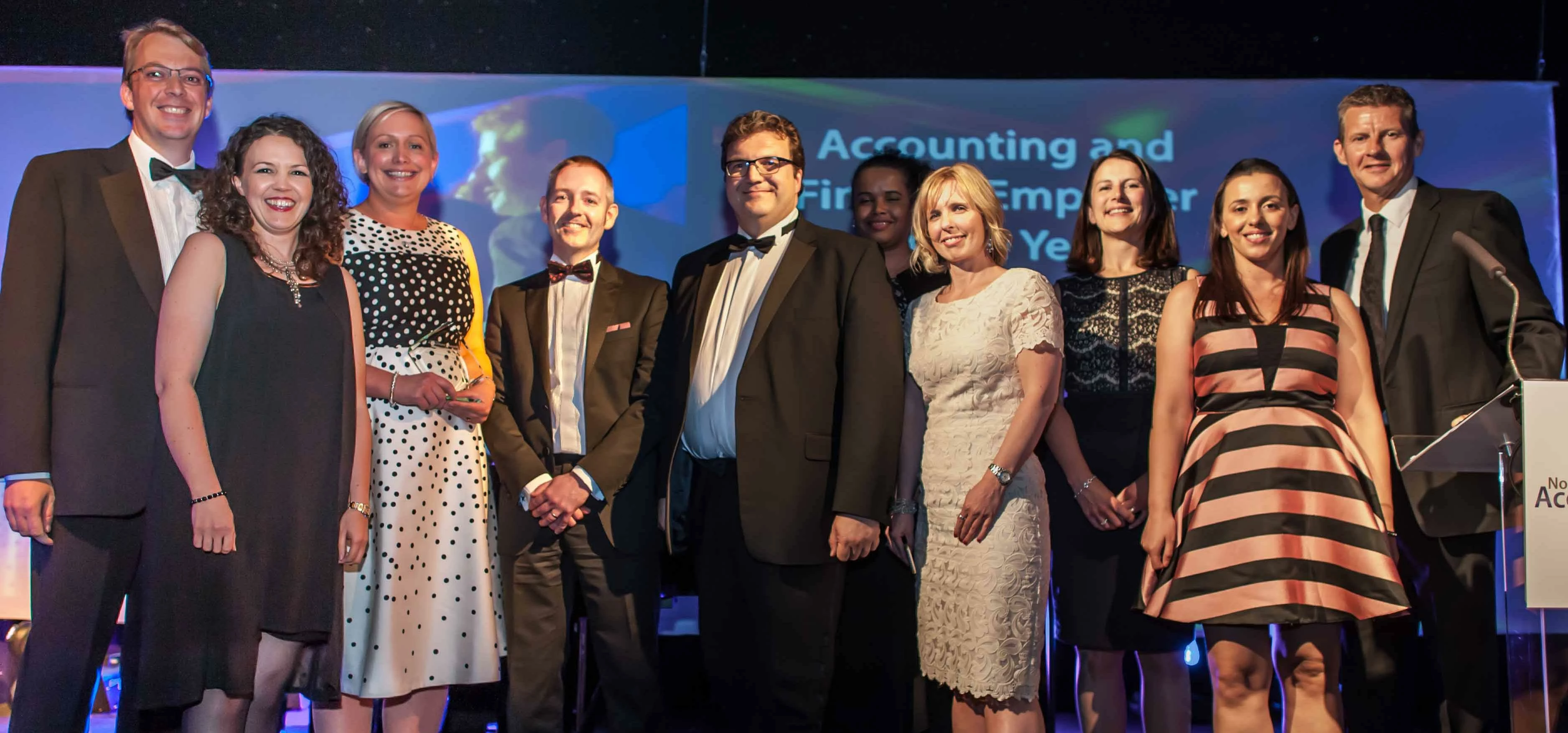 Winners of the North East Accountancy Awards 2016