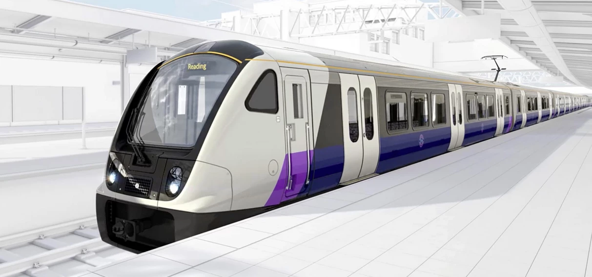 The new Crossrail trains. Photo credit: Transport for London