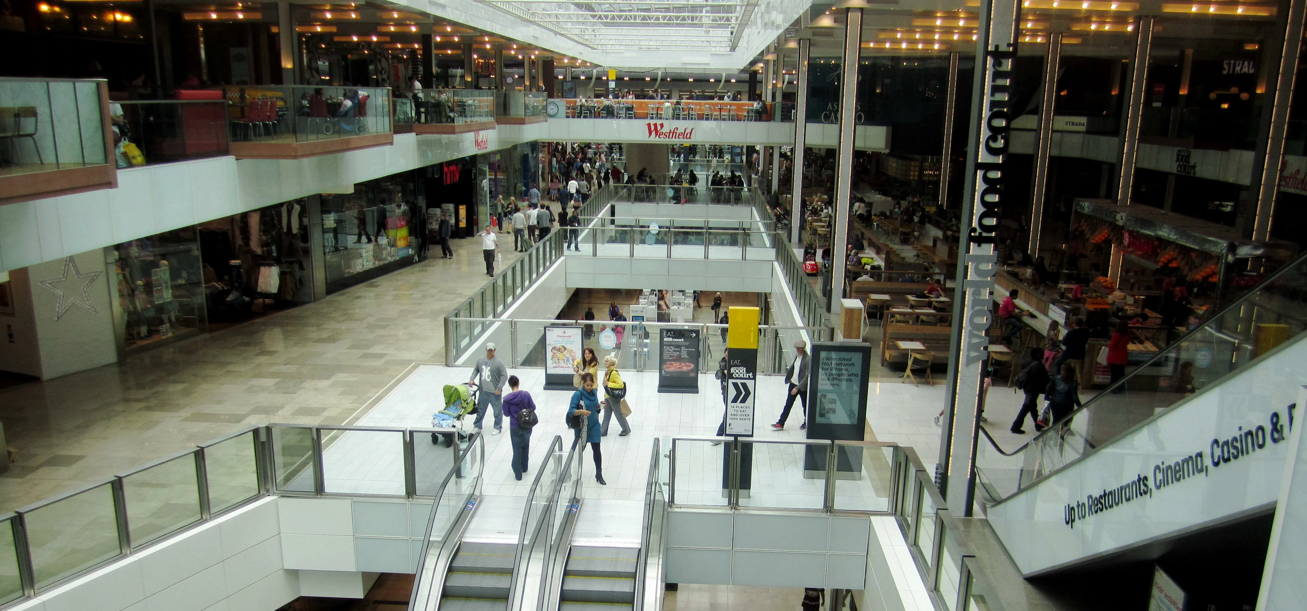 Westfield Mall in Stratford