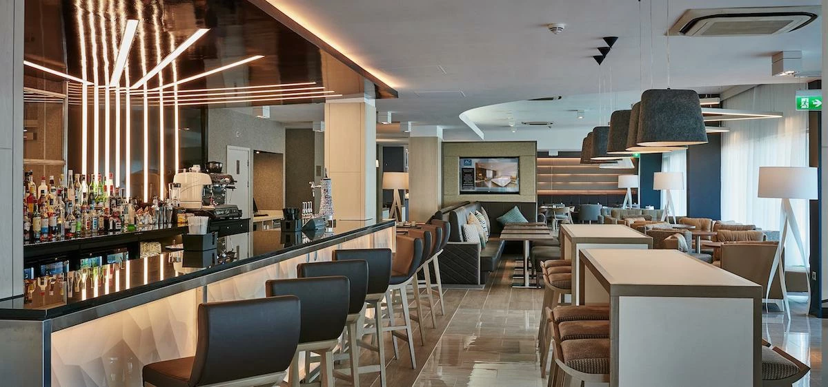 Inside the new AC Hotel Manchester Salford Quays