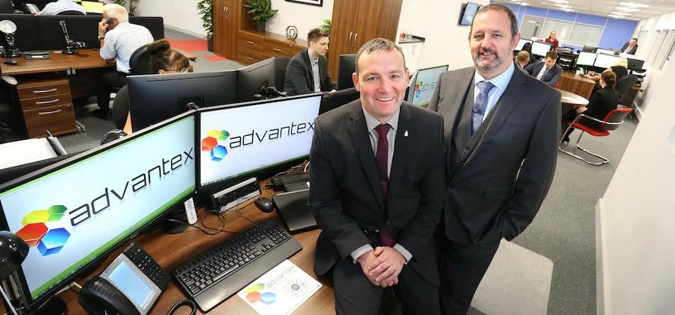 Advantex’s Steve (left) and Dave O’Connell are eyeing expansion on the back of a new £350,000 invest