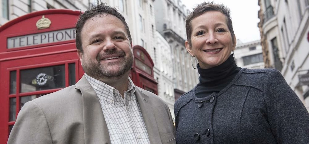 Matt Fetick and Diane Griffin of Keller Williams UK.