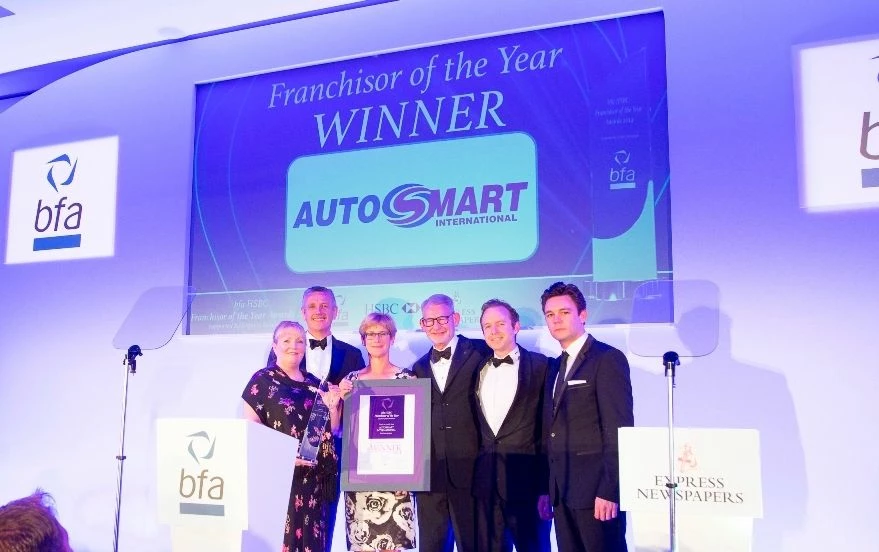 Autosmart win Franchisor of the Year