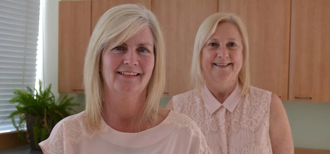 Mandy Ascroft and Trish Malley, owners of Wigan-based Merry Maids