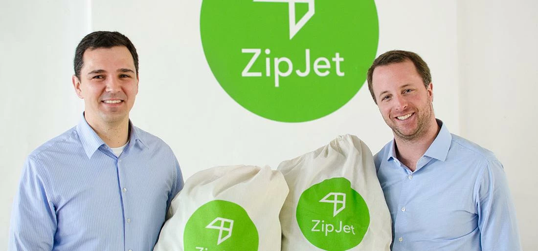 Florian Färber and Lorenzo Franzi, founders of ZipJet