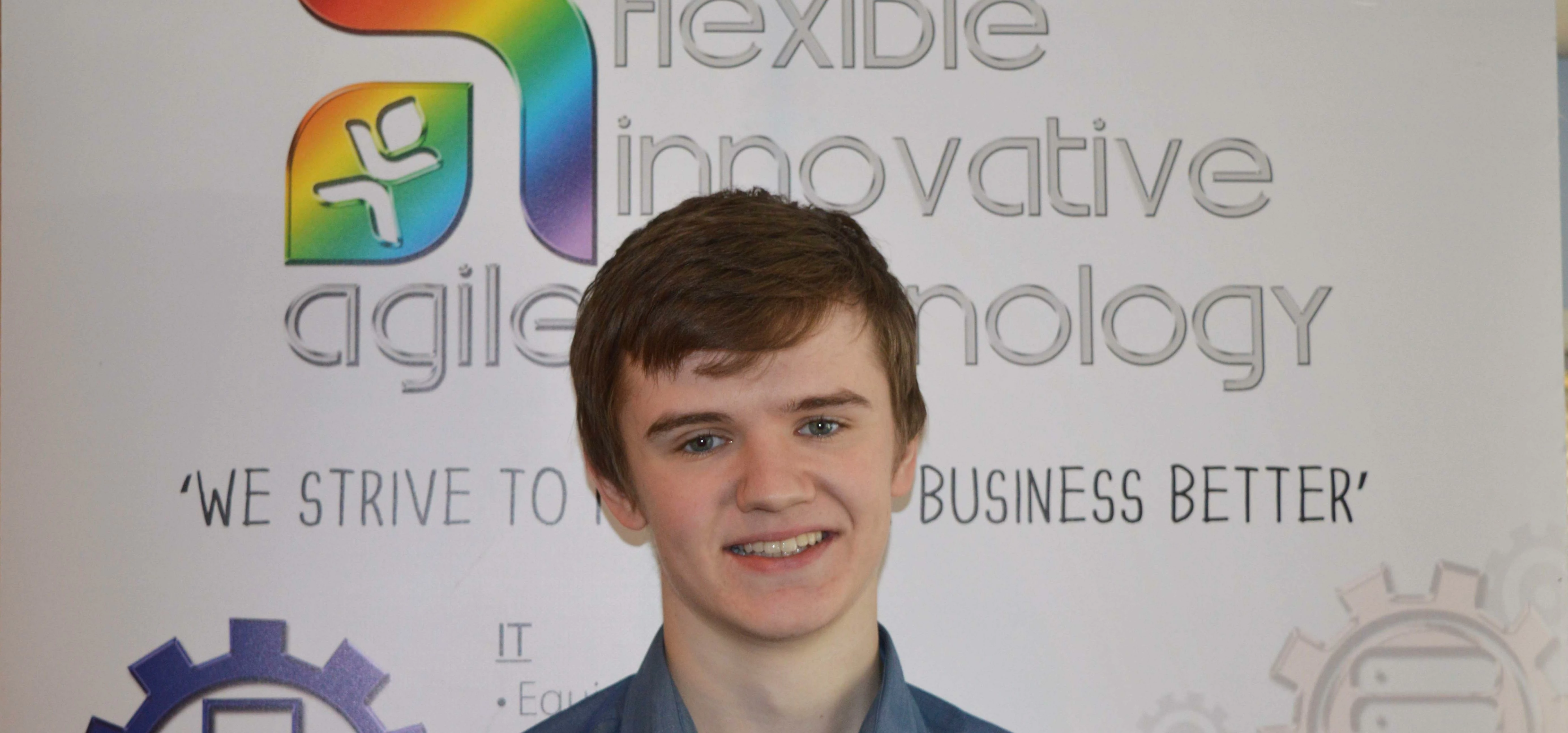 The latest new employee at Agile ICT , Ben Willoughby