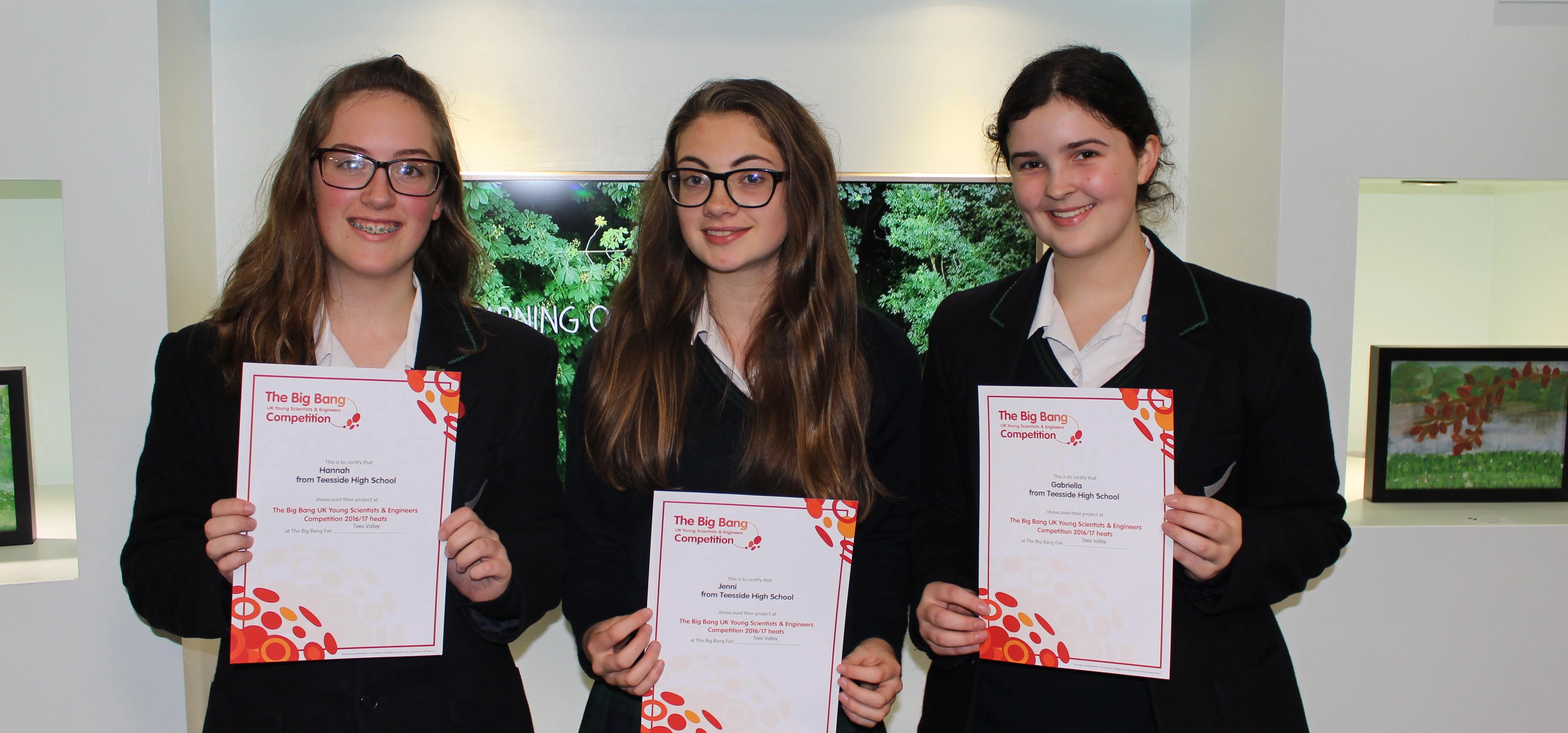 Teesside High School students ahead of their Principia conference visit
