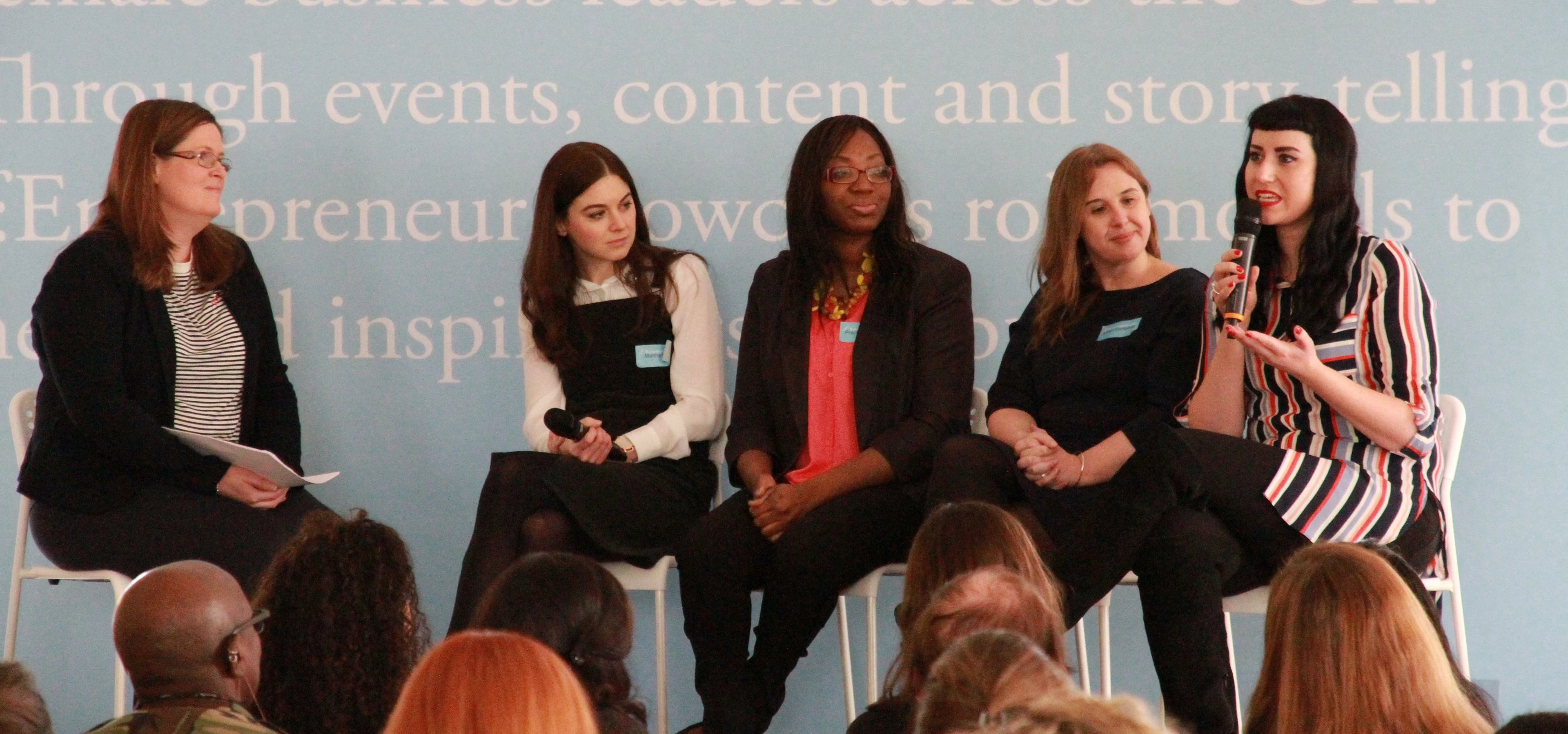 Bold and inspiring stores were told at the launch of f:entrepreneur, a campaign to celebrate female