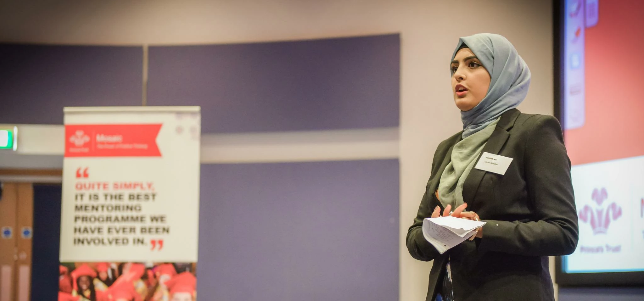 Jazibah Ziarab has been announced as a Young Ambassador for The Prince’s Trust in recognition of her