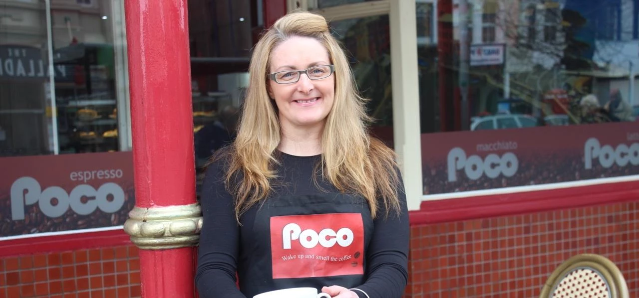 Angela Sutton of Poco Coffee