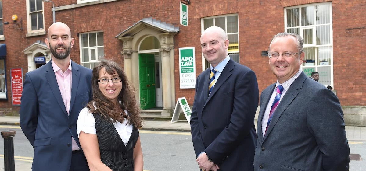 L-R: Greg French, Anita Boardman, Paul Grace and Keith Smith