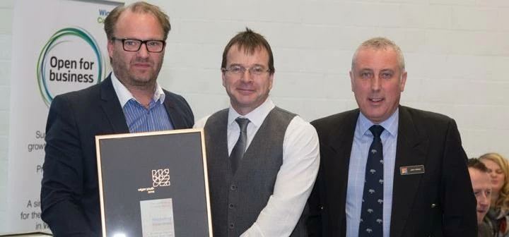 Chris Naylor from Marketing Incentives receives accolade from Wigan Youth Zone