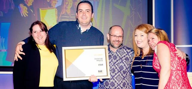 ifour scoop well deserved 'Creativity/Innovation' award