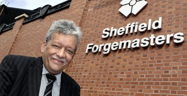 Graham Honeyman, chief executive of Sheffield Forgemasters