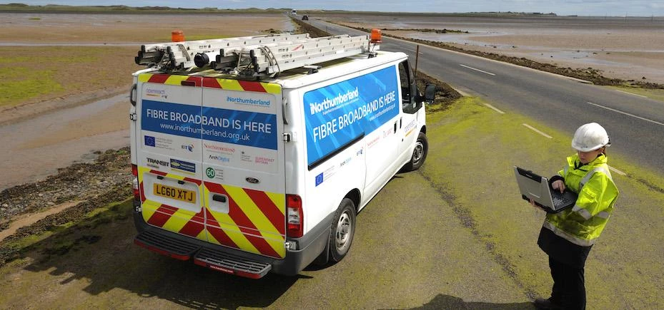 iNorthumberland brings superfast surfing speeds to Lindisfarne