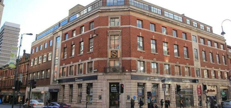 Leeds Building Society in the city centre.