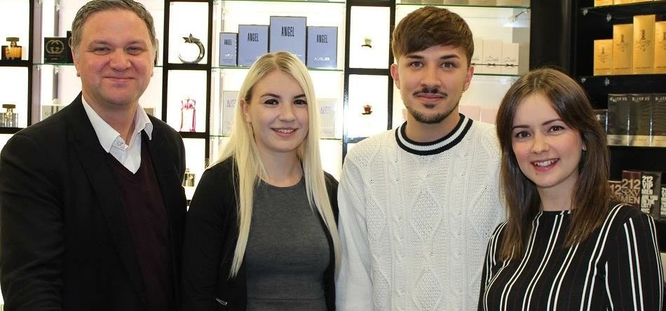The Fragrance Shop team at Rumpus PR