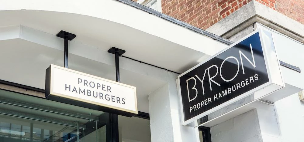 One of Byron's 65 UK restaurants.