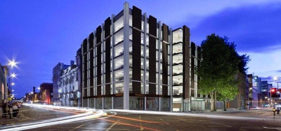 The Corner Block building on Quay Street, Manchester