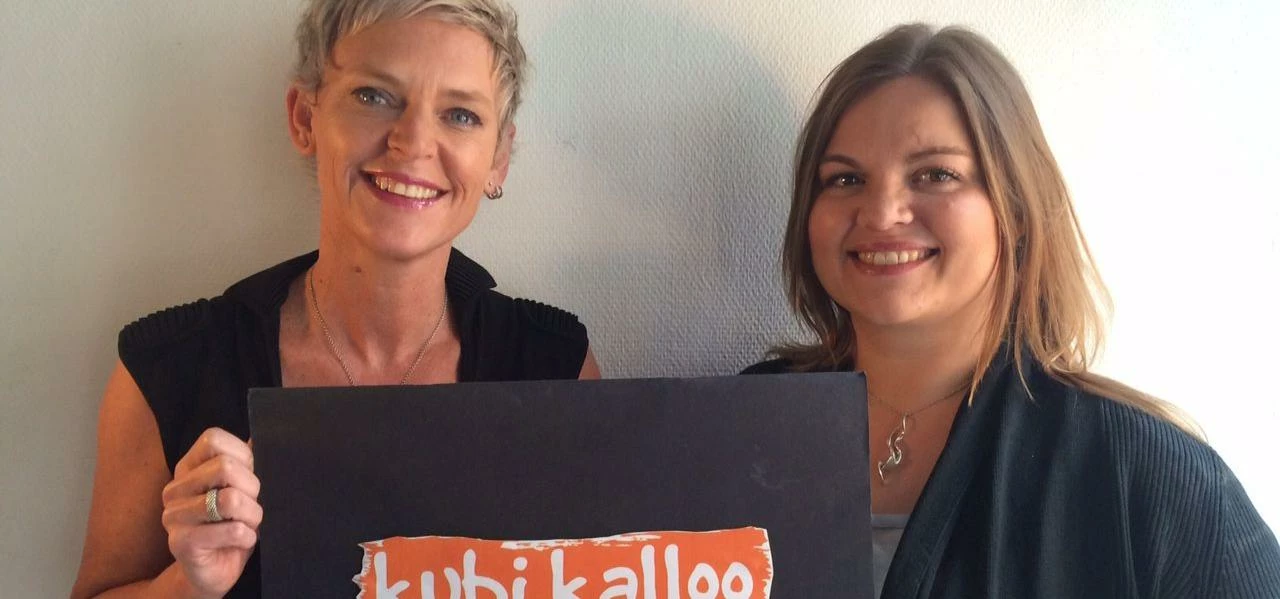 Kristin Hickey (left) and Hetta Bramley launch the new kubi kalloo insight agency
