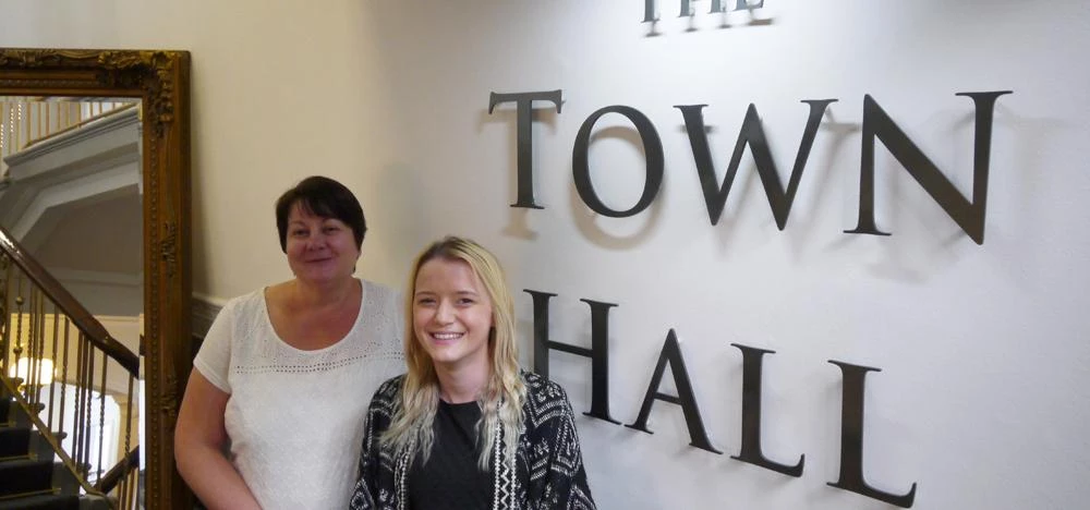 Left to Right: Carol Charlton, Sarah Howells of Executype PA Limited