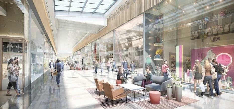 CGI image of The Broadway in Bradford, which opened on November 5th. 