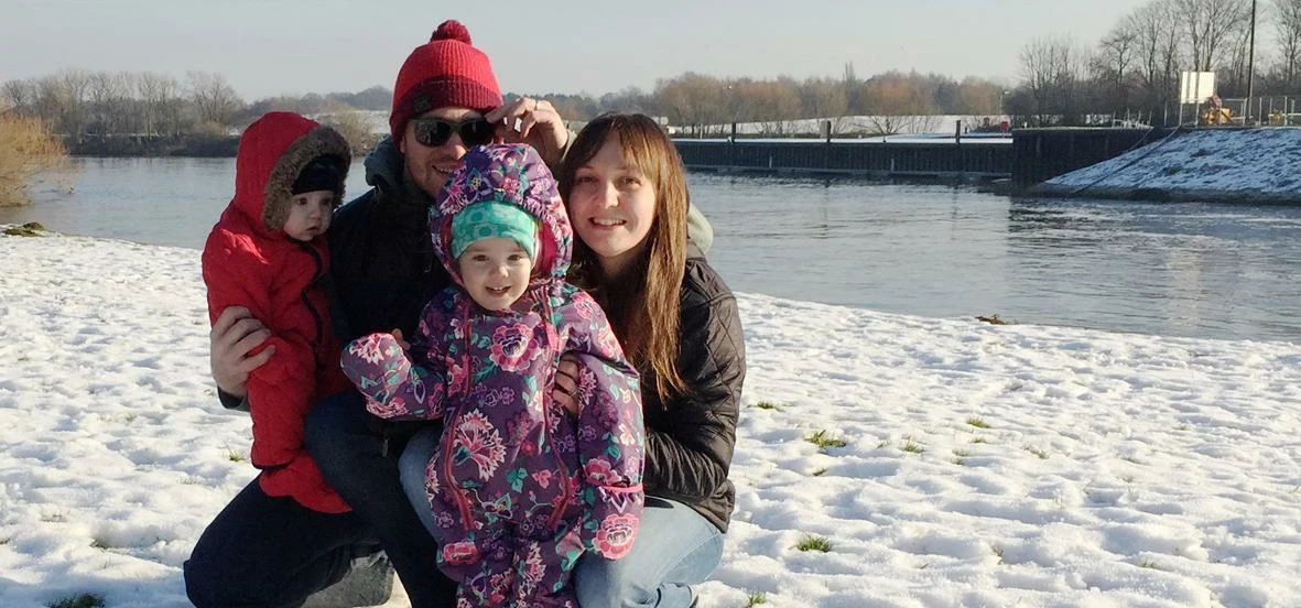 Alistair Lawson and family